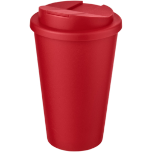Americano® 350 ml Isolierbecher mit auslaufsicherem Schraubverschluss – rot