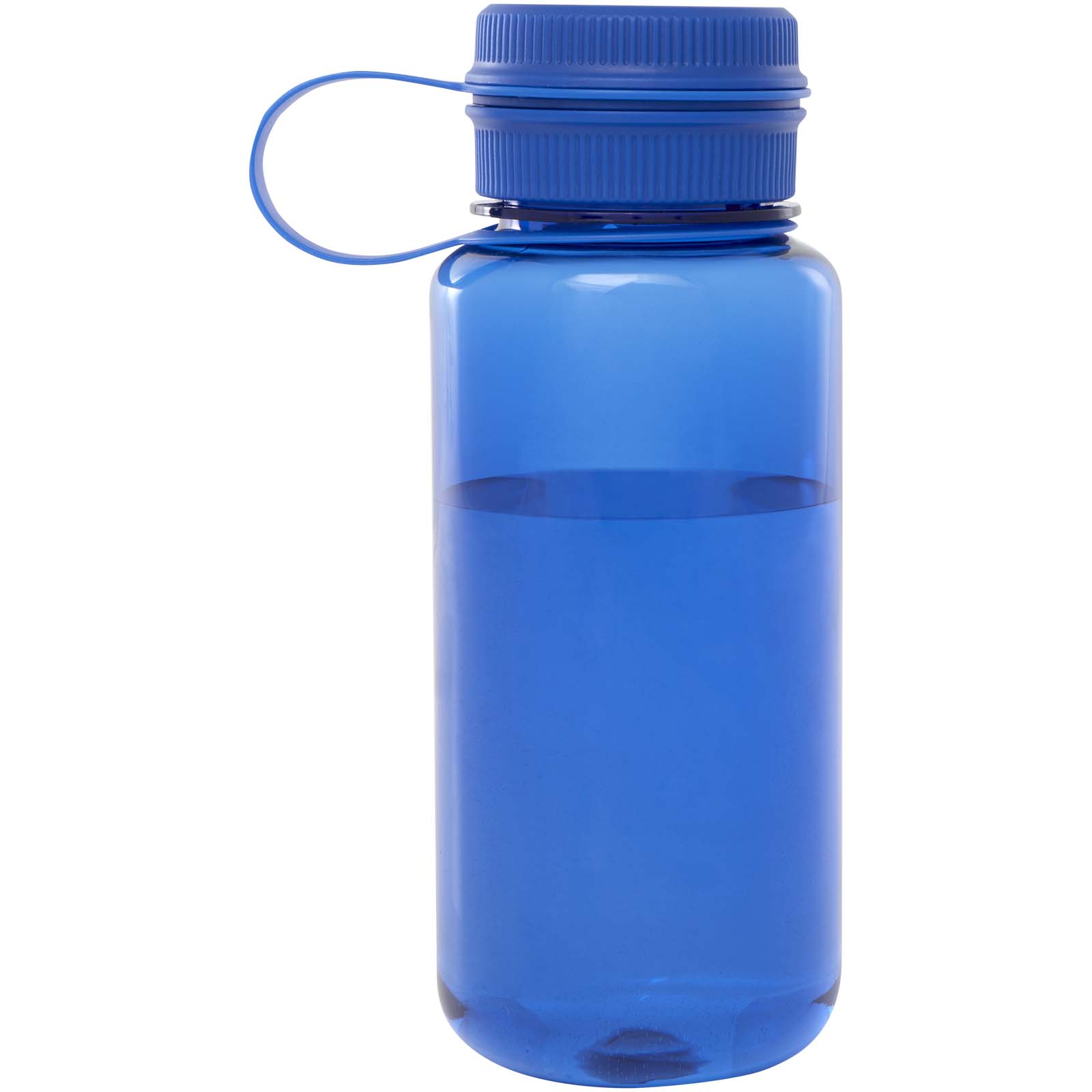 Ryder 900 ml RCS-zertifizierte RPET-Sportflasche mit Multifunktionsdeckel - royalblau - Rückseite