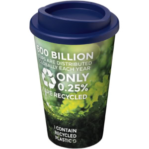 Brite-Americano® 350 ml Isolierbecher – blau