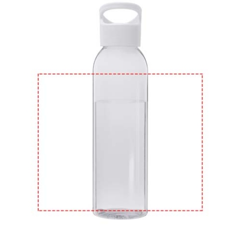 Sky 650 ml Sportflasche aus recyceltem Kunststoff - weiss – Bild 7
