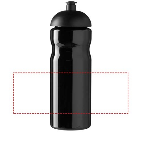 H2O Active® Base 650 ml Sportflasche mit Stülpdeckel - schwarz – Bild 4