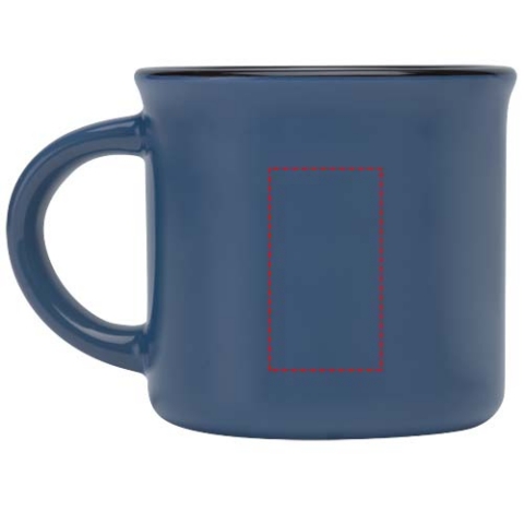 Bari Keramiktasse 240 ml mit glänzender Oberfläche - Ozeanblau – Bild 9