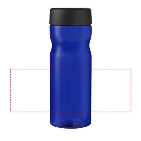 H2O Active® Eco Base 650 ml Sportflasche mit Drehdeckel - blau / schwarz – Bild 9