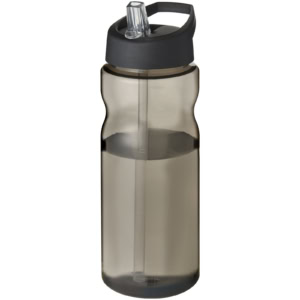H2O Active® Eco Base 650 ml Sportflasche mit Ausgussdeckel – charcoal / schwarz