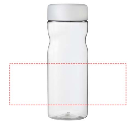 H2O Active® Eco Base 650 ml Sportflasche mit Drehdeckel - transparent / weiss – Bild 9