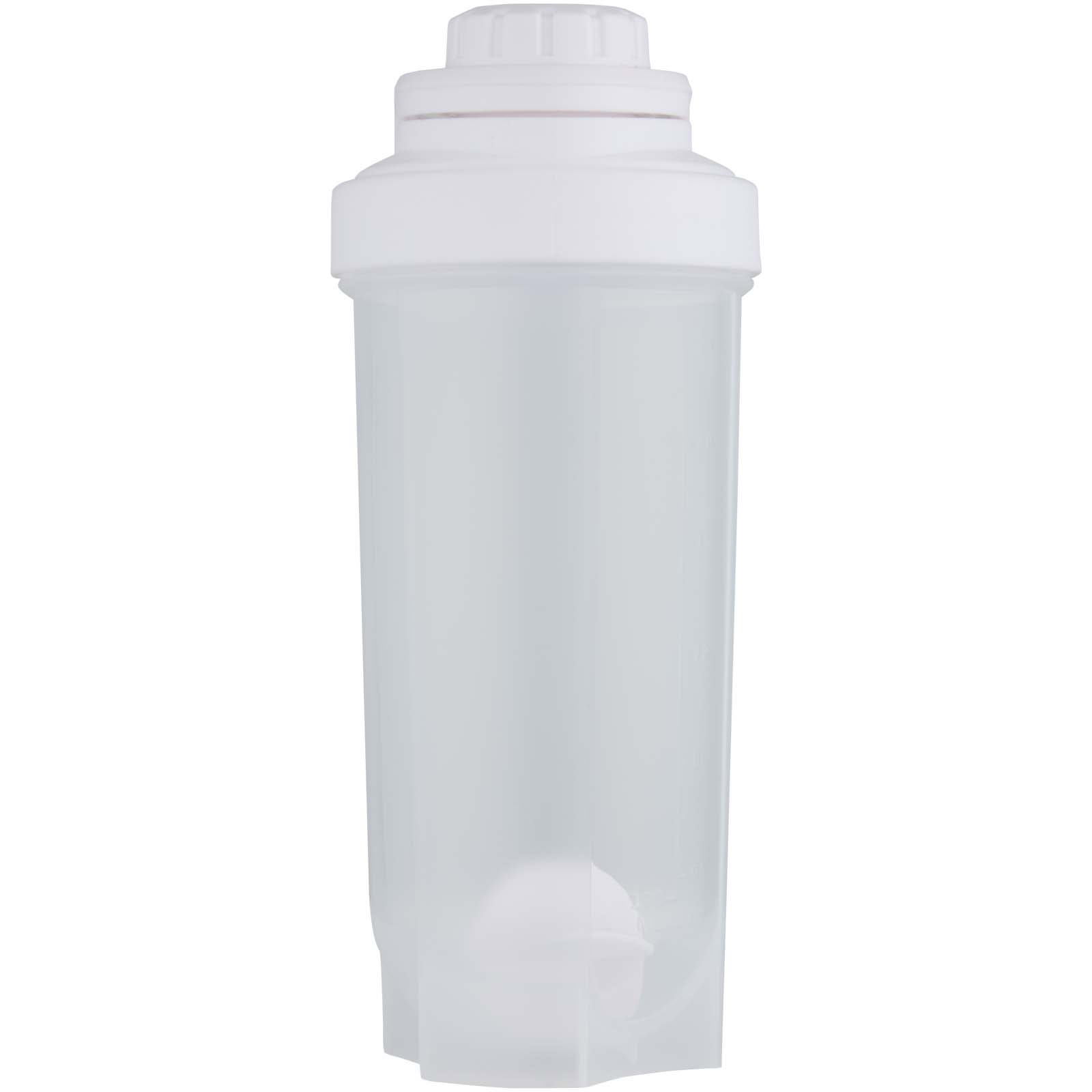 Forza 700 ml Sportflasche mit Shakerball - weiss - Vorderseite
