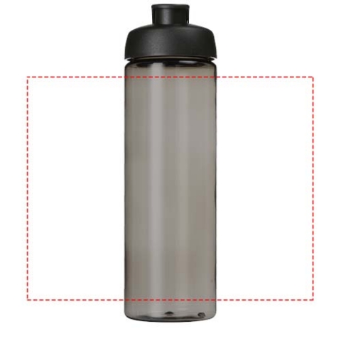 H2O Active® Eco POP Vibe 850 ml Sportflasche mit Klappdeckel - kohle / schwarz – Bild 7