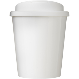 Brite-Americano® Espresso 250 ml Isolierbecher mit auslaufsicherem Schraubverschluss - weiss - Vorderseite