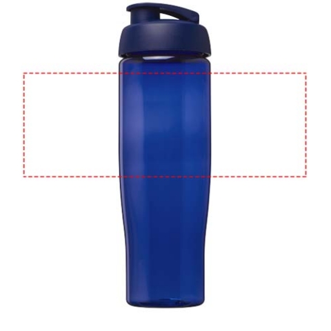 H2O Active® Tempo 700 ml Sportflasche mit Klappdeckel - blau – Bild 5