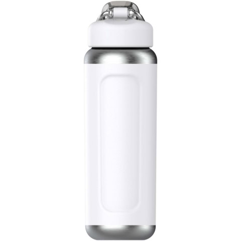 Stanley Classic Wellspring 710 ml isolierte Flasche aus recyceltem Edelstahl - weiss - Rückseite