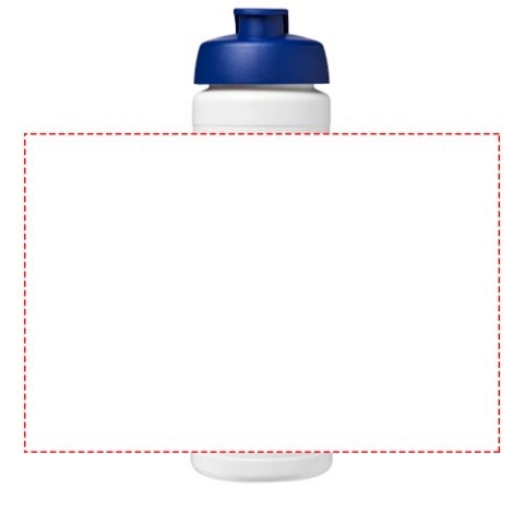 Baseline® Plus 750 ml Flasche mit Klappdeckel - weiss / blau – Bild 6