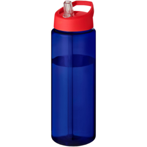 H2O Active® Eco Vibe 850 ml Sportflasche mit Ausgussdeckel – blau / rot