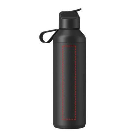 Ocean Bottle Peak GO 710 ml Flasche aus recyceltem Edelstahl - obsidian-schwarz – Bild 5