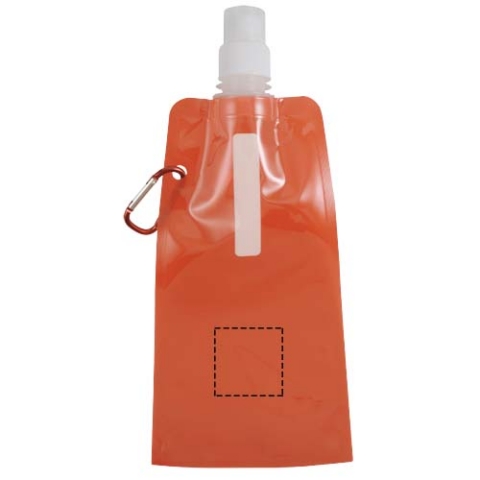 Sipzy 480 ml faltbare Wasserflasche - orange – Bild 6