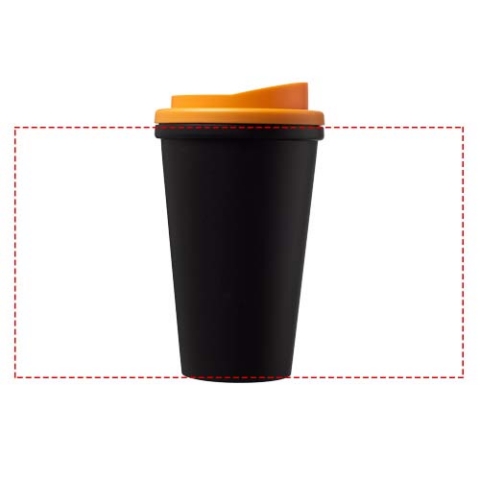 Americano® Grande 350 ml Isolierbecher - schwarz / orange – Bild 10