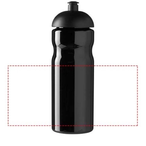 H2O Active® Base 650 ml Sportflasche mit Stülpdeckel - schwarz – Bild 5