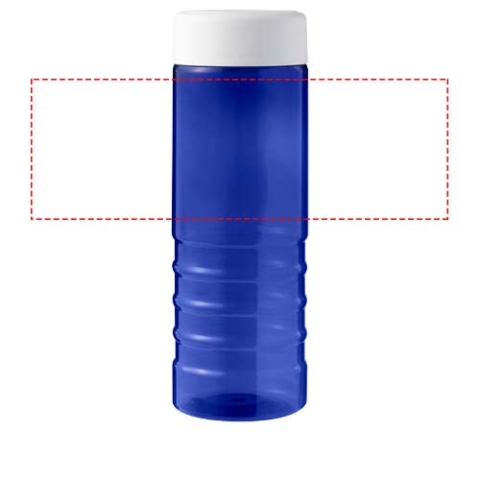 H2O Active® Eco Treble 750 ml Sportflasche mit Drehdeckel - blau / weiss – Bild 9
