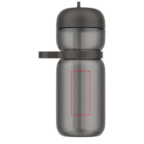 Mepal 600 ml Flip Sportflasche - schwarz – Bild 5