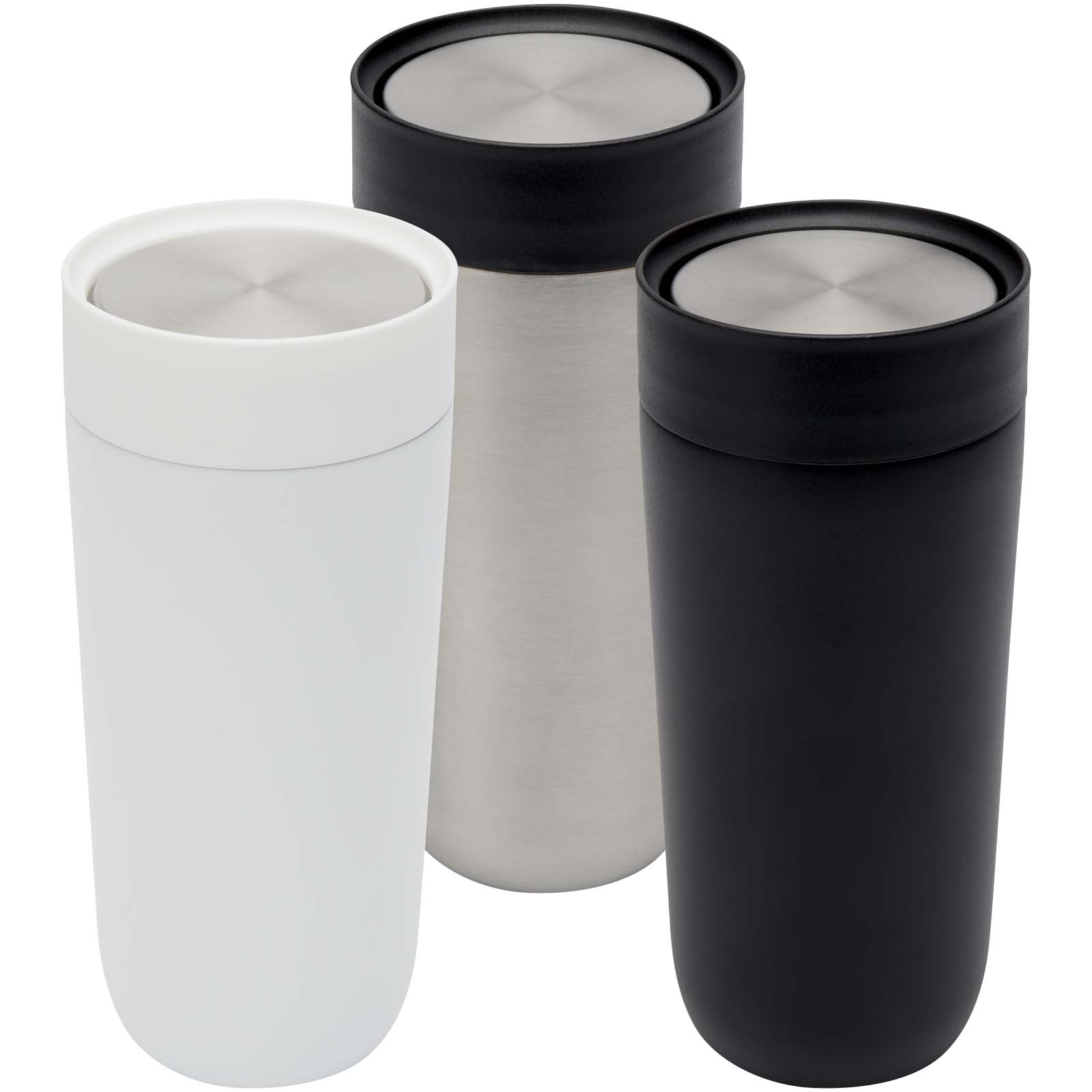 Camden 350 ml RCS-zertifizierter Becher aus Edelstahl mit Keramikauskleidung - schwarz - Gruppe