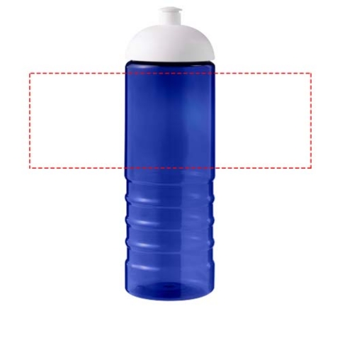 H2O Active® Eco Treble 750 ml Sportflasche mit Stülpdeckel - blau / weiss – Bild 6