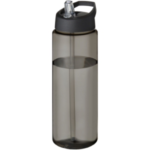 H2O Active® Eco Vibe 850 ml Sportflasche mit Ausgussdeckel – kohle / schwarz
