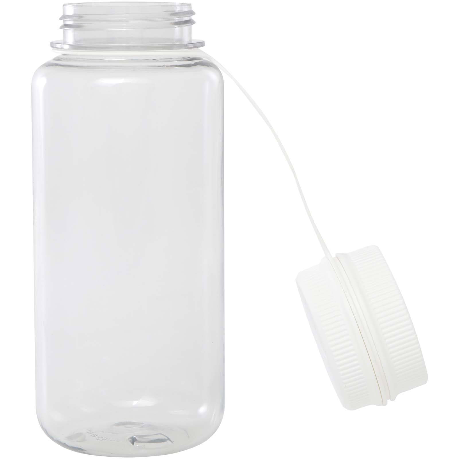 Ryder 900 ml RCS-zertifizierte RPET-Sportflasche mit Multifunktionsdeckel - weiss - Extra 2