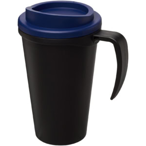 Americano® Grande 350 ml Isolierbecher – schwarz / blau