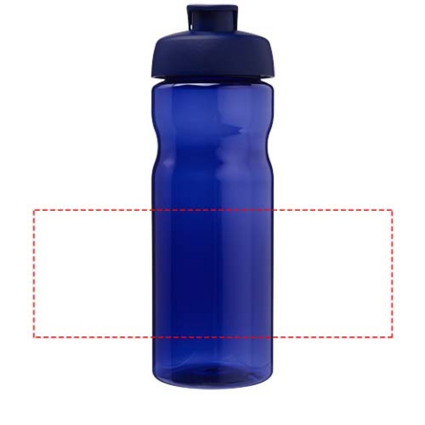 H2O Active® Eco POP Base 650 ml Sportflasche mit Klappdeckel - blau – Bild 7