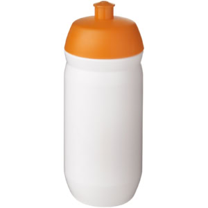HydroFlex™ 500 ml Squeezy Sportflasche – orange / weiss
