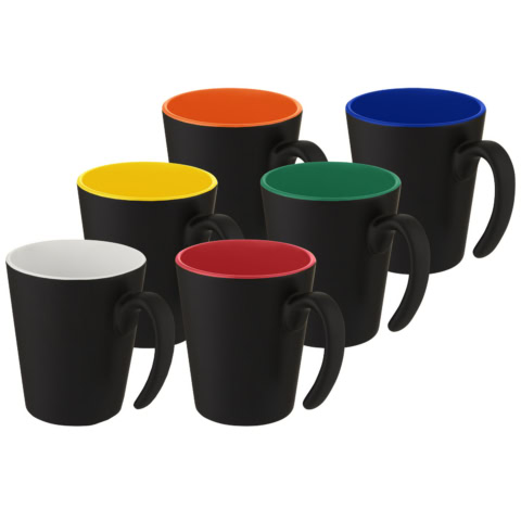 Oli 360 ml Keramikbecher mit Henkel - blau - Gruppe