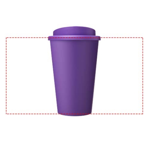 Americano® Eco 350 ml recycelter Becher - lila – Bild 7