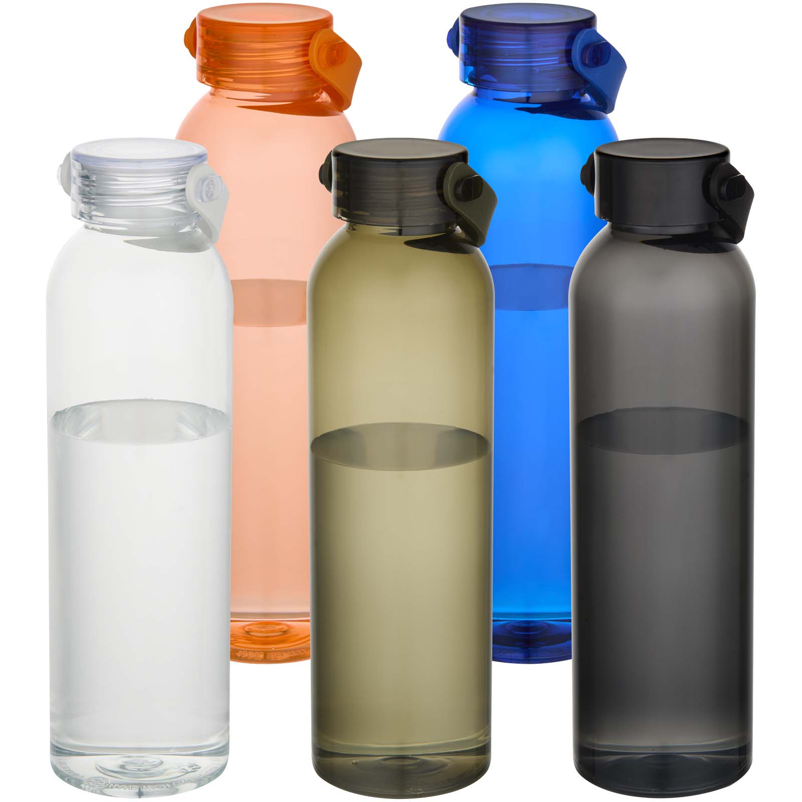Alti 630 ml RCS-zertifizierte Trinkflasche aus recyceltem Kunststoff - royalblau - Gruppe