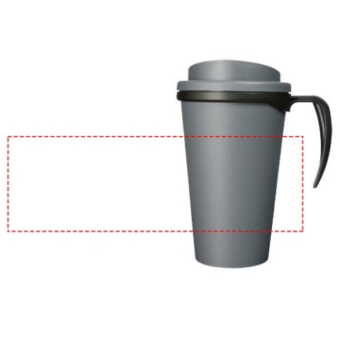 Americano® Grande 350 ml Isolierbecher - grau / schwarz – Bild 6