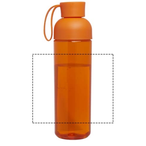 Illuminate 600 ml RPET-Wasserflasche - orange – Bild 9