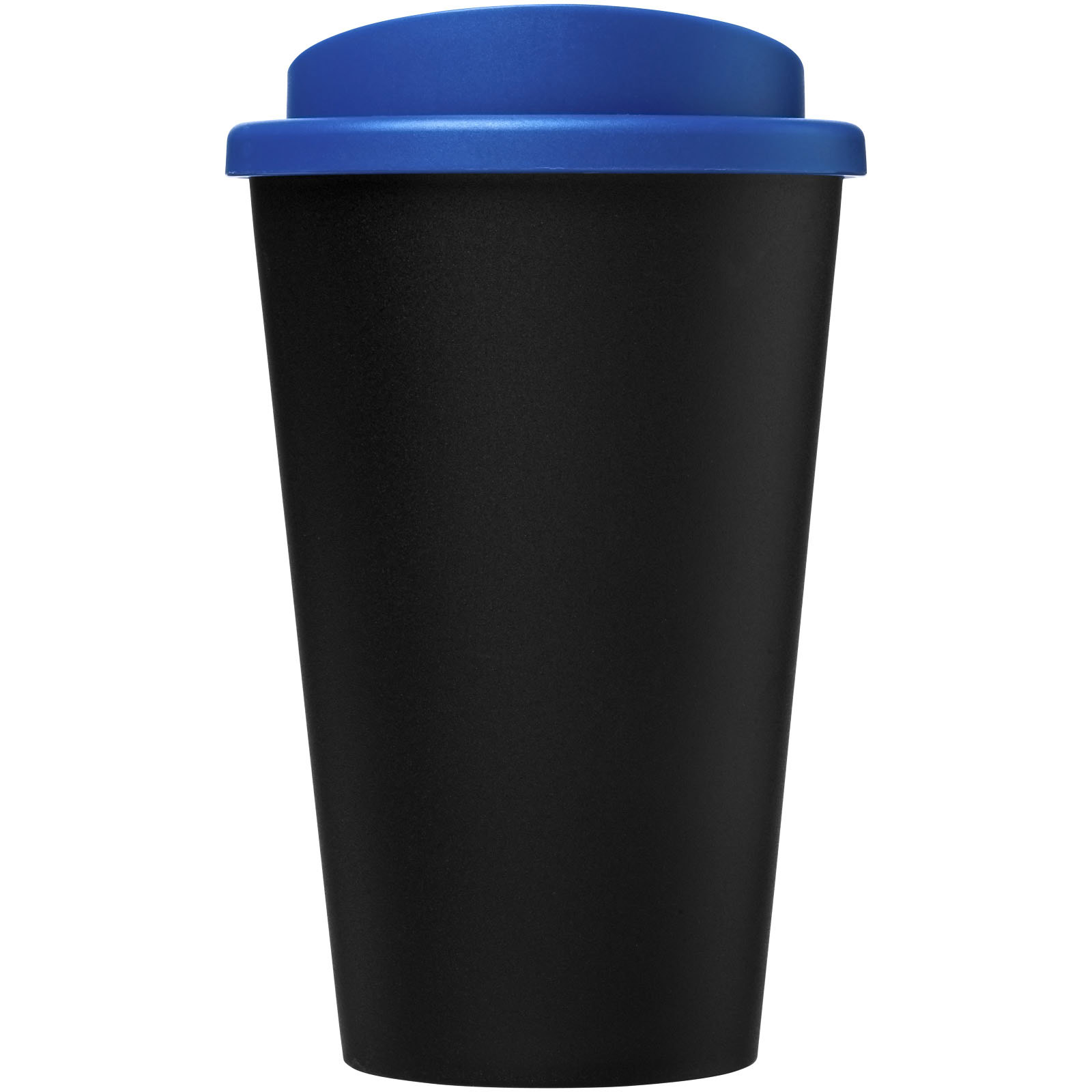 Americano® Eco 350 ml recycelter Becher - schwarz - Vorderseite