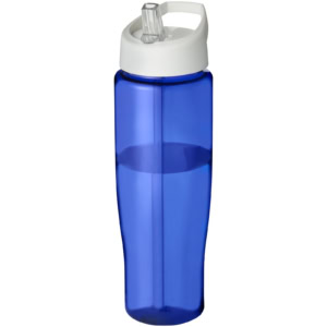 H2O Active® Tempo 700 ml Sportflasche mit Ausgussdeckel – blau / weiss