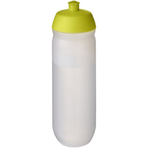 HydroFlex™ Clear 750 ml Squeezy Sportflasche – Lindgrün / klar mattiert