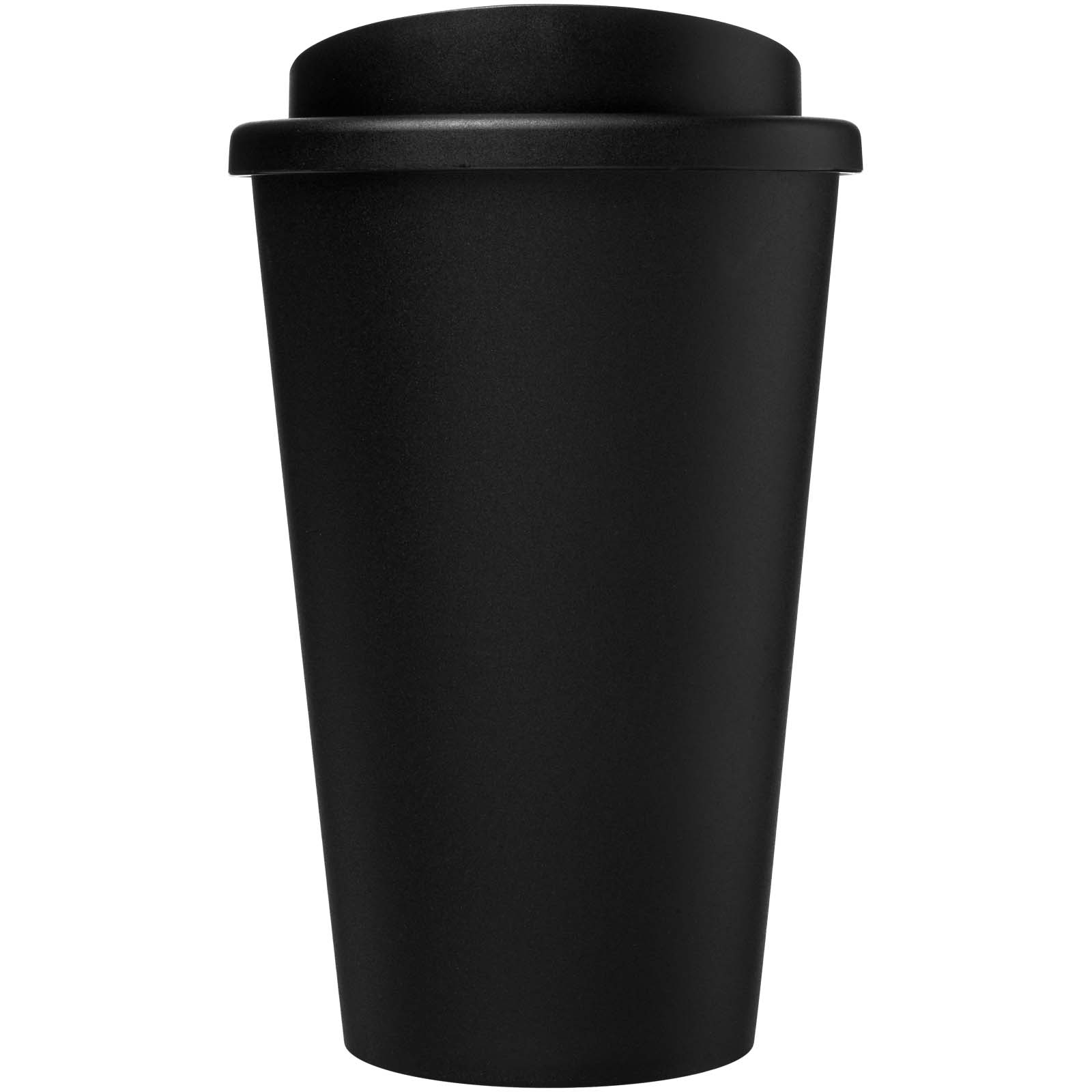 Americano® POP 350 ml Isolierbecher - schwarz - Vorderseite