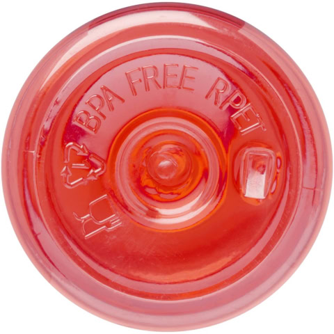 Sky 650 ml Sportflasche aus recyceltem Kunststoff - rot - Extra 2