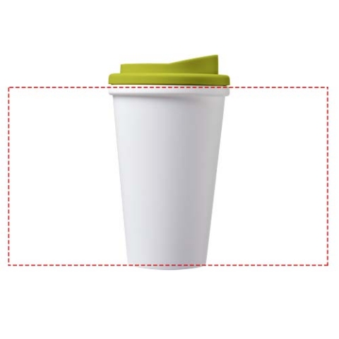 Americano® Grande 350 ml Isolierbecher - weiss / limone – Bild 9