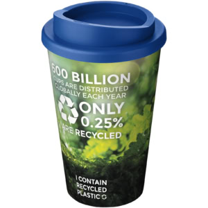 Brite-Americano® 350 ml Isolierbecher – mittelblau