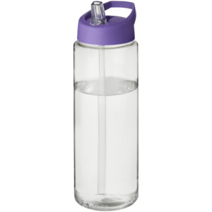 H2O Active® Vibe 850 ml Sportflasche mit Ausgussdeckel – transparent / lila