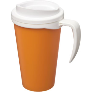 Americano® Grande 350 ml Isolierbecher – orange / weiss