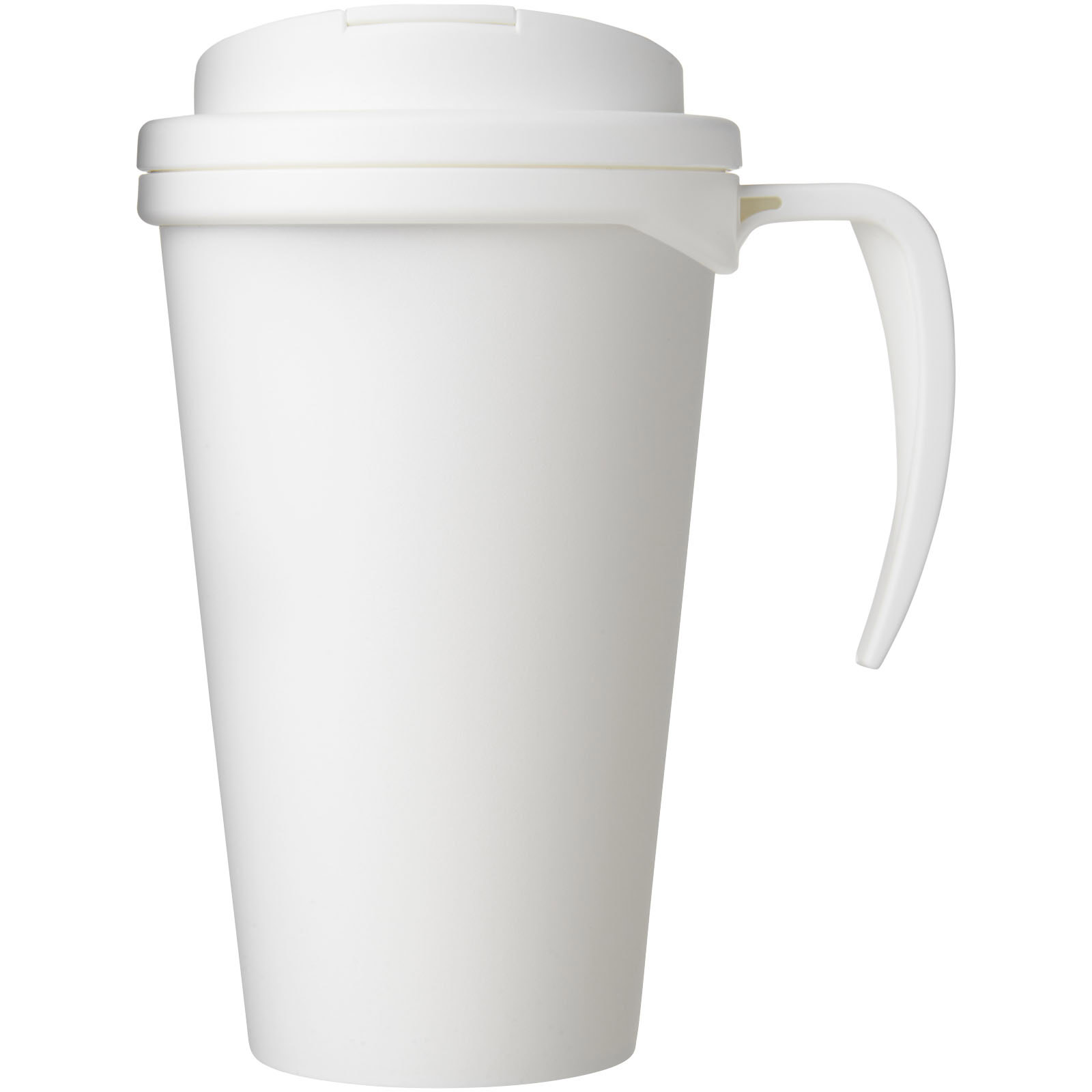 Americano® Grande 350 ml Isolierbecher mit auslaufsicherem Schraubverschluss - weiss - Vorderseite