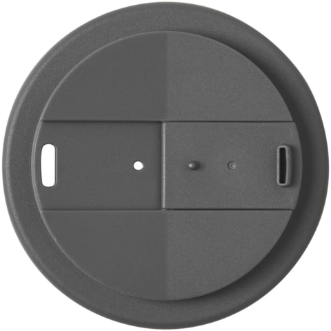 Americano® 350 ml Isolierbecher mit Schutzring & auslaufsicherem Schraubverschluss - weiss - Extra 2