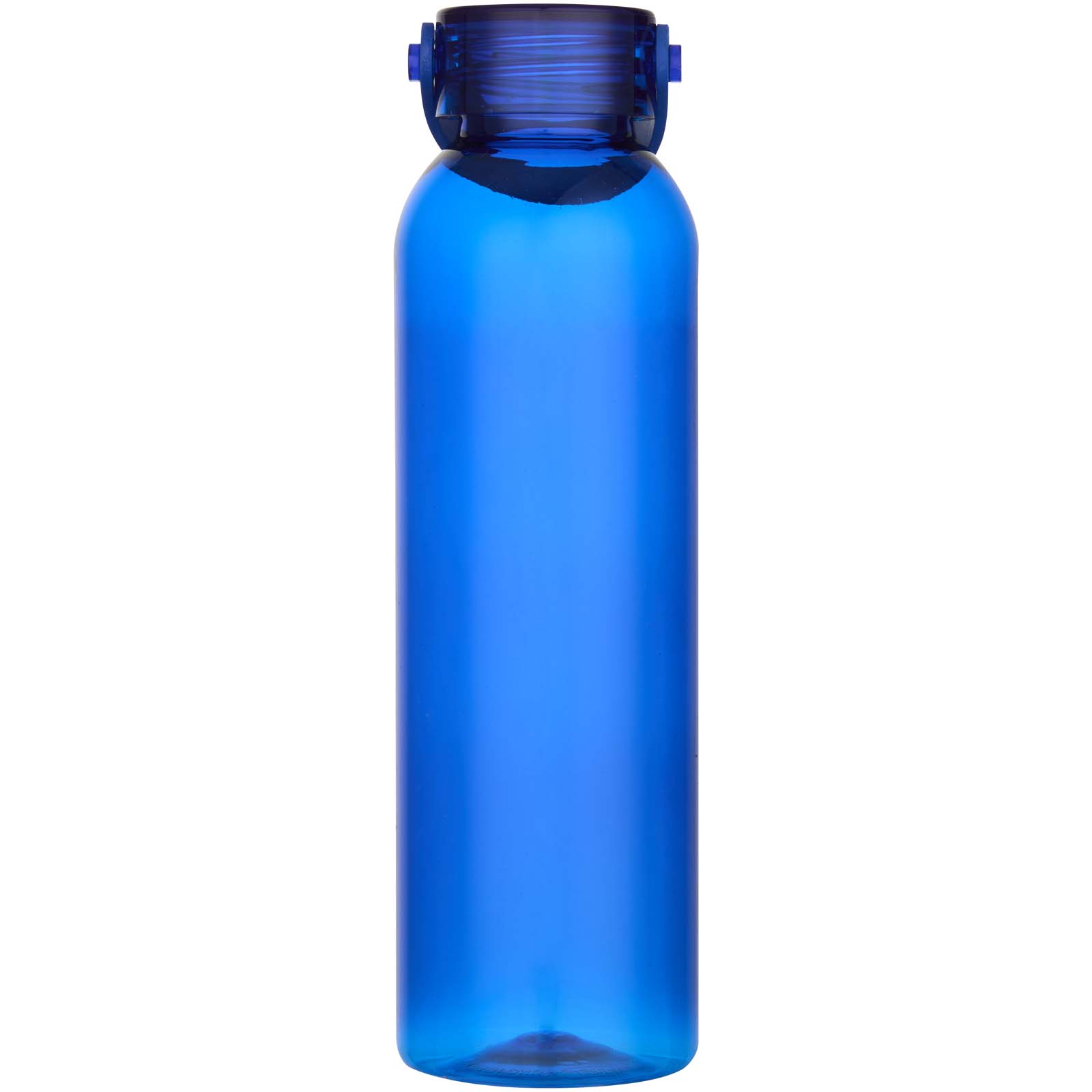 Alti 630 ml RCS-zertifizierte Trinkflasche aus recyceltem Kunststoff - royalblau - Vorderseite
