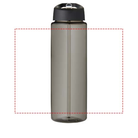 H2O Active® Eco Vibe 850 ml Sportflasche mit Ausgussdeckel - kohle / schwarz – Bild 6