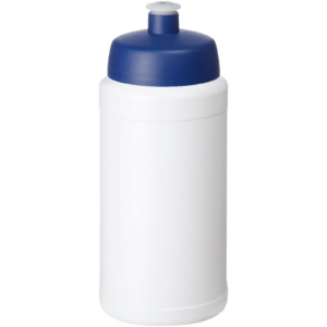 Baseline® Plus 500 ml Flasche mit Sportdeckel – weiss / blau