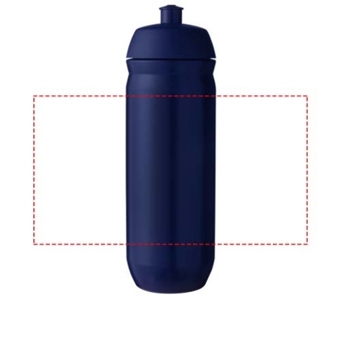 HydroFlex™ 750 ml Squeezy Sportflasche - blau / blau – Bild 7