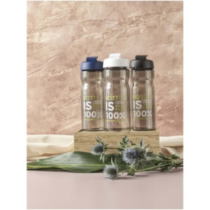 H2O Active® Eco POP Base 650 ml Sportflasche mit Klappdeckel - blau - Stimmung 1